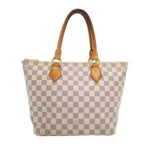 Louis Vuitton Damier Azur White Saleya Tote Bag